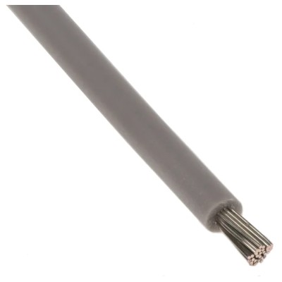 Lapp OLFLEX HEAT 180 SiF Series Grey 1.5 mm² Silicone Rubber Hook Up Wire 19 x 0.25 mm 100 m 51106