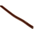 Lapp OLFLEX HEAT 180 SiF Series Brown 0.75 mm² Hook Up Wire, 19 x 0.25 mm Strands, 100 m Length, Silicone Rubber 49003