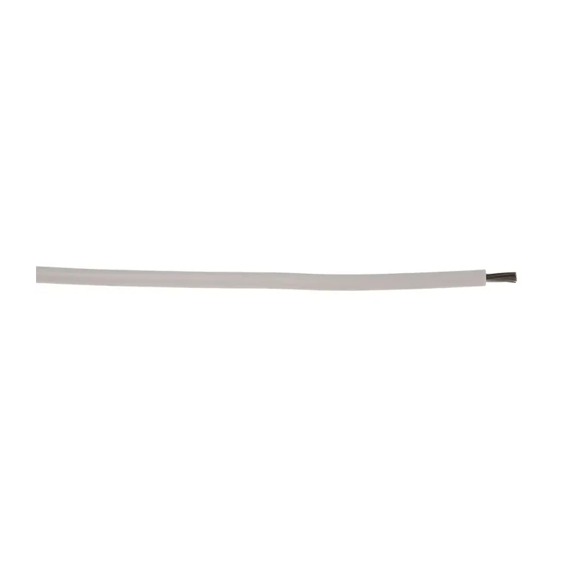 Lapp OLFLEX HEAT 180 SiF Series White 1 mm² Silicone Rubber Hook Up Wire 19 x 0.25 mm 100 m 50105