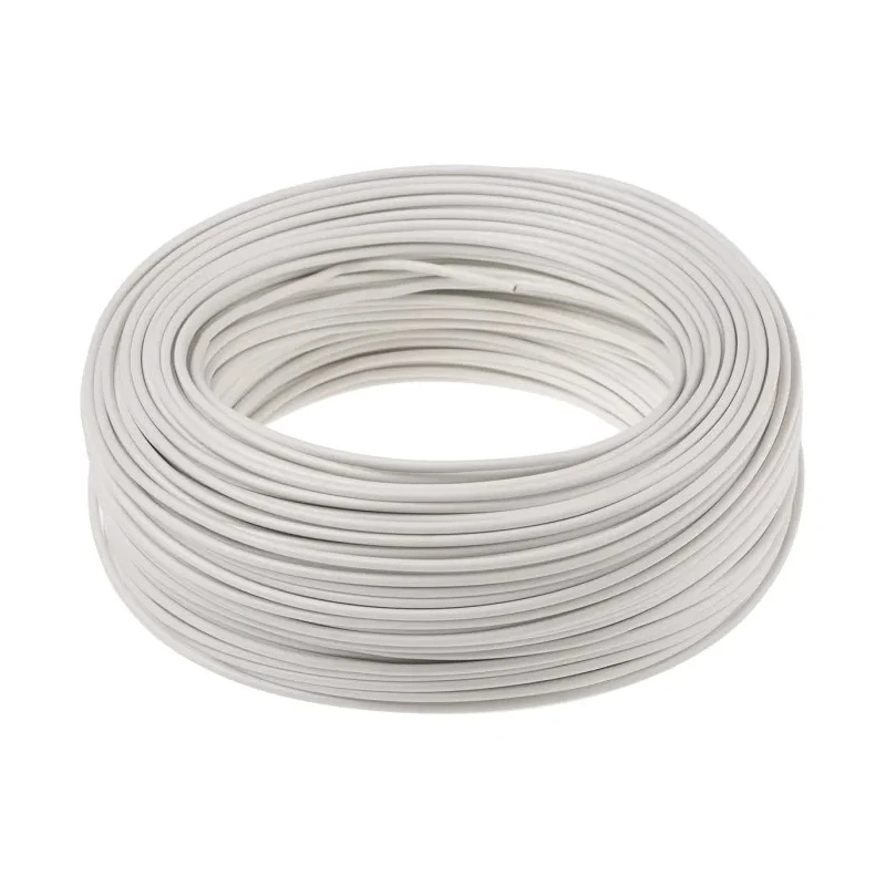 Lapp OLFLEX HEAT 180 SiF Series White 1 mm² Silicone Rubber Hook Up Wire 19 x 0.25 mm 100 m 50105