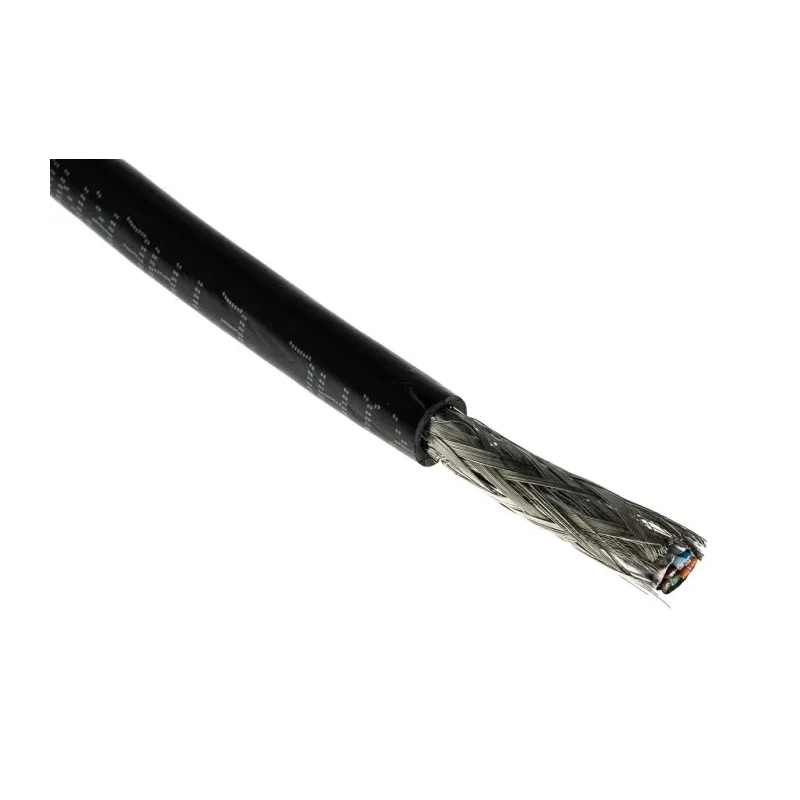 Belden 74002E Cat5e Ethernet Cable, 305 m Length, Shielded, Screened, Black PVC 74002E