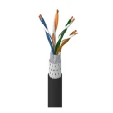 Belden 74002E Cat5e Ethernet Cable, 305 m Length, Shielded, Screened, Black PVC 74002E