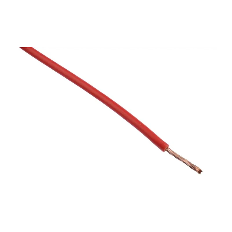 Lapp H05V-K Series Red 1 mm² Hook Up Wire, 32 x 0.2 mm Strands, 100 m Length, 300/500V, Polyvinyl Chloride Jacket 4510043