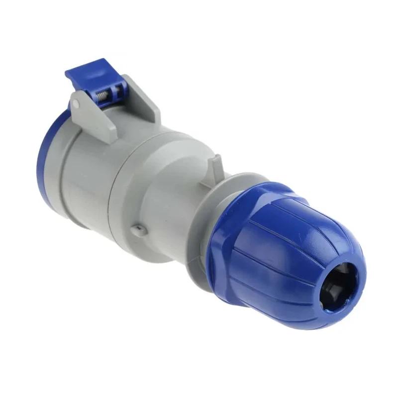 Scame Industrial Power Connector Rated At 32A, 230V, IP44 Blue Cable Mount IP44