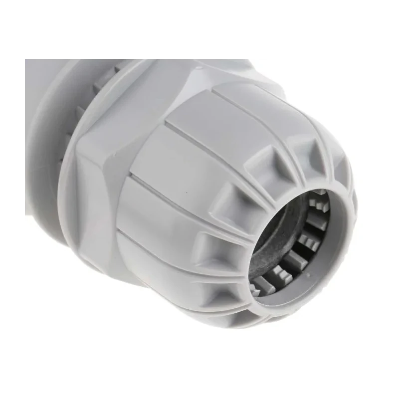 Scame IP67 Blue Cable Mount 2P+PE Straight Industrial Power Connector, 63A, 230V IP67
