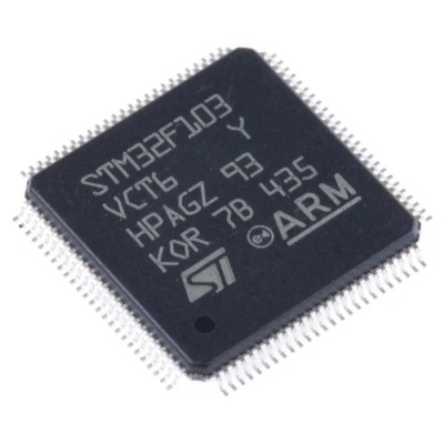 STMicroelectronics STM32F103VCT6 32-bit ARM Cortex M3 Microcontroller 72 MHz 256kB FLASH 100-Pin LQFP