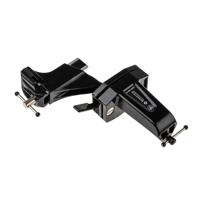Bernstein Antistatic Bench Vice with 50 mm Jaw Width, 70 mm Jaw Opening, 38 mm Jaw Depth, 1.53 kg Weight, Screw 9-205-ESD