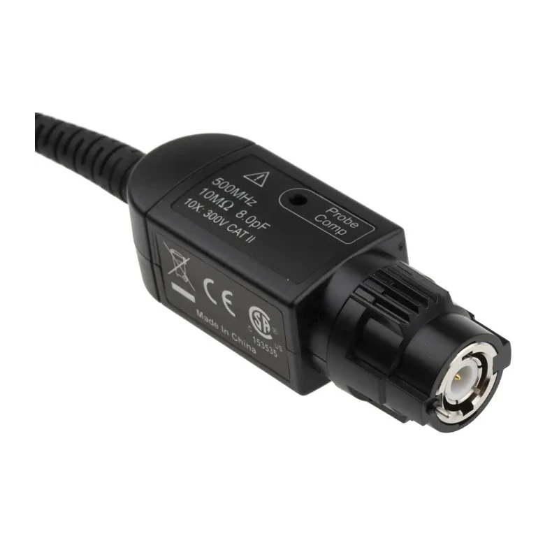 Tektronix Passive Voltage Oscilloscope Probe 500 MHz Bandwidth 10x Attenuation BNC Connector P6139B
