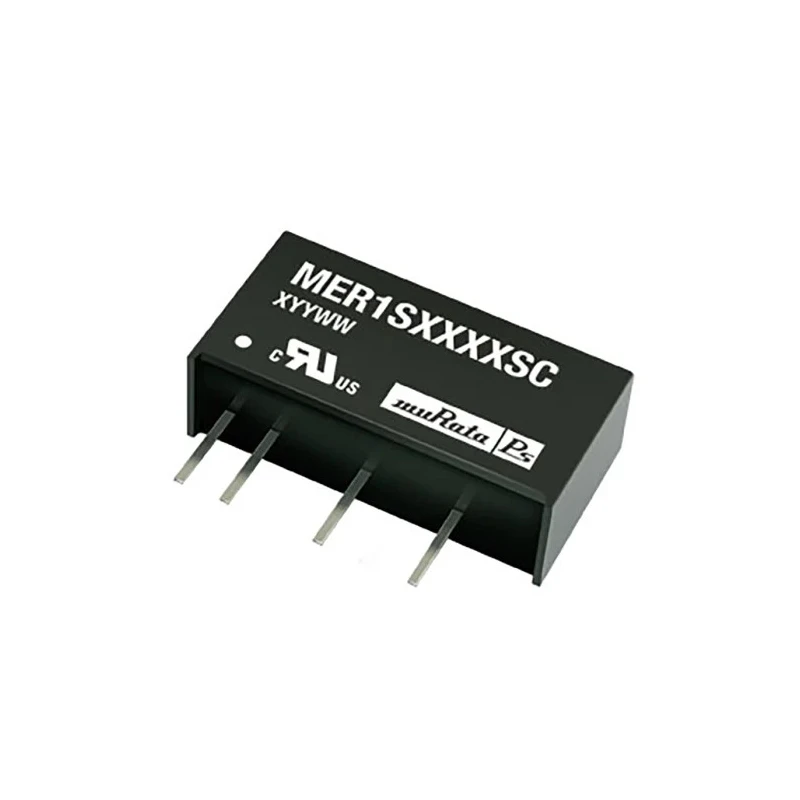 Murata Power Solutions SIP Single Output Unregulated Isolated DC/DC Converter 5V DC, 200 mA, 21.6V to 26.4V Input, 1W MER1
