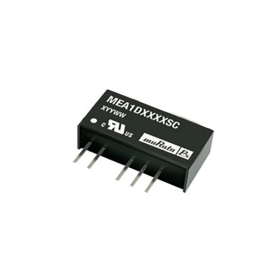 Murata Power Solutions 1W SIP7 Dual Output Unregulated Isolated DC/DC Converter, 12V dc/42mA Output, 21.6–26.4V dc MEA1