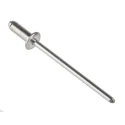 POP Aluminium Blind Rivet, 3.2 mm Diameter, 8 mm Length, Dome Head TAPD406BS