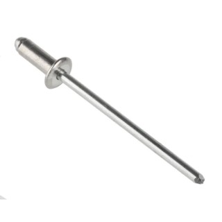 POP Aluminium Blind Rivet, 3.2 mm Diameter, 8 mm Length, Dome Head TAPD406BS