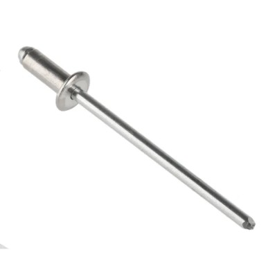 POP Aluminium Blind Rivet, 3.2 mm Diameter, 8 mm Length, Dome Head TAPD406BS