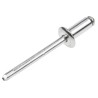 POP Aluminium Blind Rivet 4.8 mm Diameter 11 mm Length Steel Mandrel TAPD68BS