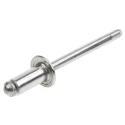 POP Aluminium Blind Rivet 4.8 mm Diameter 11 mm Length Steel Mandrel TAPD68BS