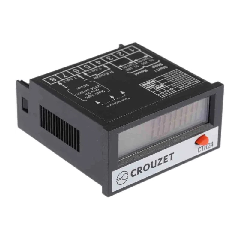 Crouzet Digital Counter 8 Digit LCD Display 260V CTR24