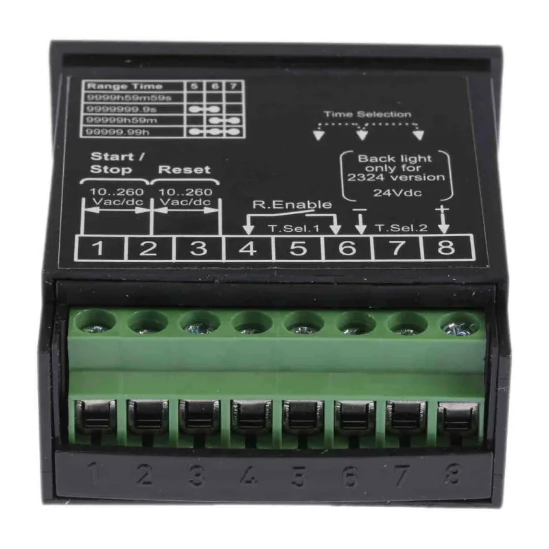 Crouzet Digital Counter 8 Digit LCD Display 260V CTR24