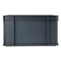 RS PRO 20L Grey Plastic Euro Container 400 mm x 300 mm x 220 mm 725-9151