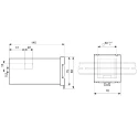 Crouzet Adapter for Use With Tachometer, Preselection Tataliser, Multi-Totaliser, Chronometer, Batch Counter 26546841