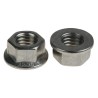 RS PRO Plain A2 Stainless Steel Flanged Hex Nut M12, 26mm Flange Diameter, 18mm Hex Size, 12mm Height, DIN 6923 725-9656