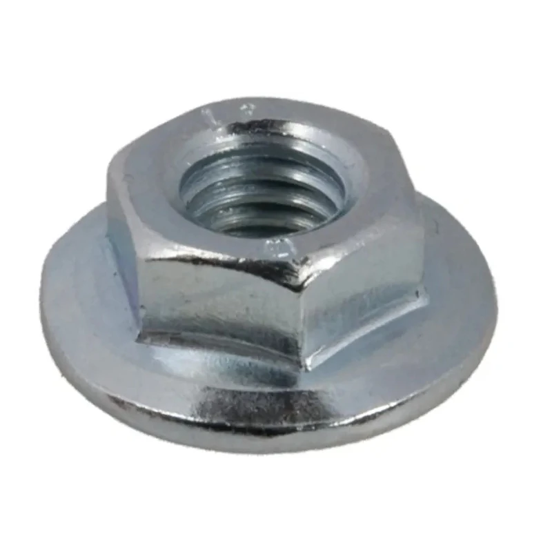 RS PRO Plain A2 Stainless Steel Flanged Hex Nut M10, 21.8mm Flange Diameter, 15mm Hex Size, 10mm Height 725-9653