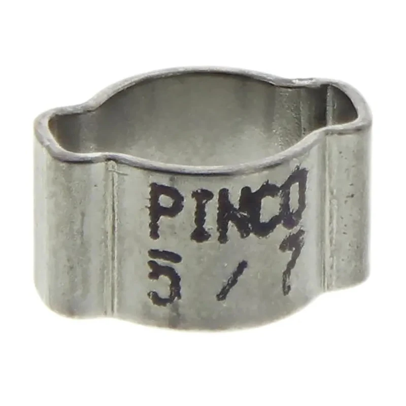 RS PRO Stainless Steel O Clip Hose & Jubilee Clip 6mm Width, 5mm to 7mm ID 726-3586