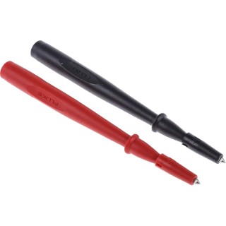 Fluke Test Probe, 1000V Voltage, 10A Current, Stainless Steel Tip, Red and Black TP1-1