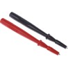 Fluke Test Probe, 1000V Voltage, 10A Current, Stainless Steel Tip, Red and Black TP1-1