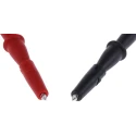 Fluke Test Probe, 1000V Voltage, 10A Current, Stainless Steel Tip, Red and Black TP1-1
