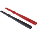 Fluke Test Probe, 1000V Voltage, 10A Current, Stainless Steel Tip, Red and Black TP1-1