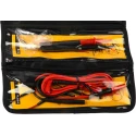Fluke Multimeter Leads Test Lead Kit with Hook, Pincer, and Crocodile Clips CAT II CAT III CAT IV TLK-225-1