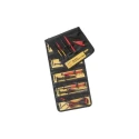 Fluke Multimeter Leads Test Lead Kit with Hook, Pincer, and Crocodile Clips CAT II CAT III CAT IV TLK-225-1