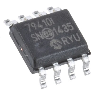 Microchip Real Time Clock 64 bit DW:DM:M:Y Date Format, I2C Interface 8-Pin SOIC MCP79410-I/SN