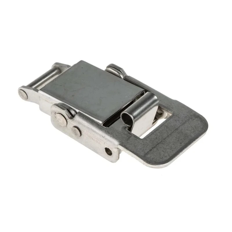 RS PRO Stainless Steel Spring Loaded Toggle Latch 61 mm Length 29 mm Width 16 mm Depth 127N Operating Tension 726-4166