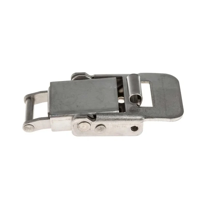 RS PRO Stainless Steel Spring Loaded Toggle Latch 61 mm Length 29 mm Width 16 mm Depth 127N Operating Tension 726-4166