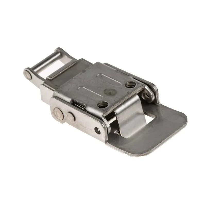 RS PRO Stainless Steel Spring Loaded Toggle Latch 61 mm Length 29 mm Width 16 mm Depth 127N Operating Tension 726-4166