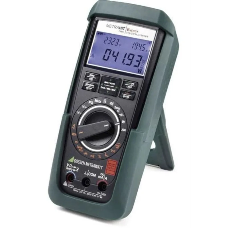 Gossen Metrawatt METRAHit ENERGY Handheld Multimeter True RMS 600V DC LCD Display M249A