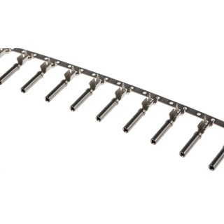 TE Connectivity Female Crimp Circular Connector Contact 16 AWG, Wire Size 14 & 18 AWG, Socket Contact, Nickel Plated 776492-2