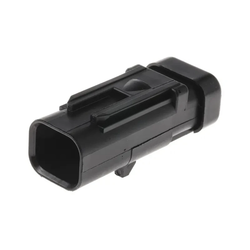TE Connectivity AMPSEAL 16 Automotive Connector Male Red Clip 2 Way Crimp Termination 776534-1