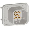 TE Connectivity Ampseal Automotive Connector Male Natural Panel Mount 8 Way Solder Termination 17A Current 1-776280-2