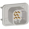 TE Connectivity Ampseal Automotive Connector Male Natural Panel Mount 8 Way Solder Termination 17A Current 1-776280-2