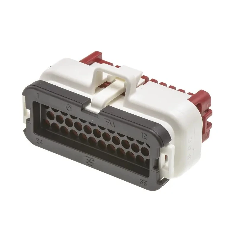 TE Connectivity Ampseal Automotive Connector Male Natural Cable 35 Way Crimp Termination 776164-2