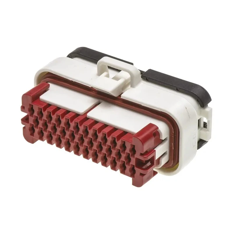 TE Connectivity Ampseal Automotive Connector Male Natural Cable 35 Way Crimp Termination 776164-2