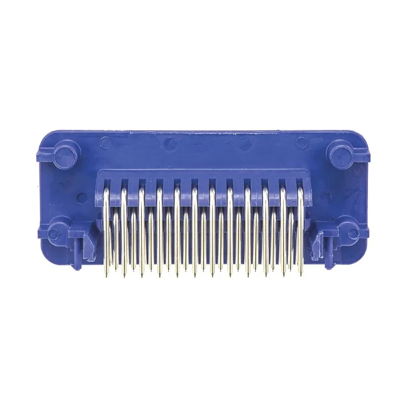 TE Connectivity Ampseal Automotive Connector Male Blue Panel Mount 35 Way Solder Termination 776163-5