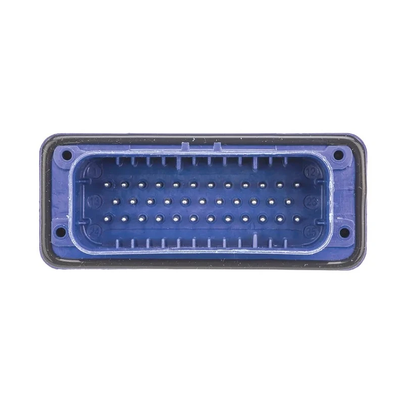 TE Connectivity Ampseal Automotive Connector Male Blue Panel Mount 35 Way Solder Termination 776163-5