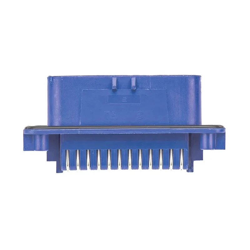 TE Connectivity Ampseal Automotive Connector Male Blue Panel Mount 35 Way Solder Termination 776163-5