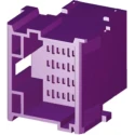 TE Connectivity Timer Automotive Connector Male Purple Cable 15 Way Crimp Termination 4-967628-1