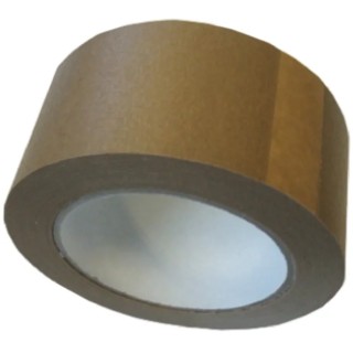 3M Brown Scotch 3444 Paper Backing Packing Tape, 50 m Length x 50 mm Width, 0.1 mm Thickness, Natural Rubber Adhesive 3444