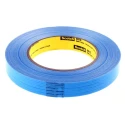 3M Blue Transparent Scotch 8915 Packing Tape 18mm Width 55m Length Fibreglass PET Film Reinforced 8915