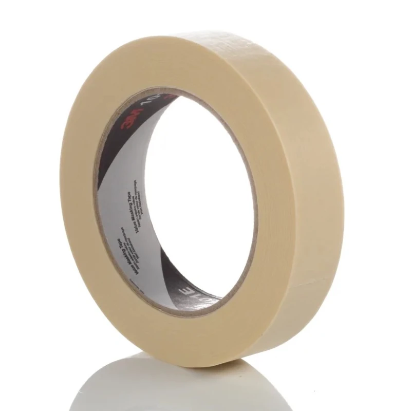 3M Beige Masking Tape Rubber Adhesive 24mm Width 50m Length Maximum Operating Temperature 60°C 101E